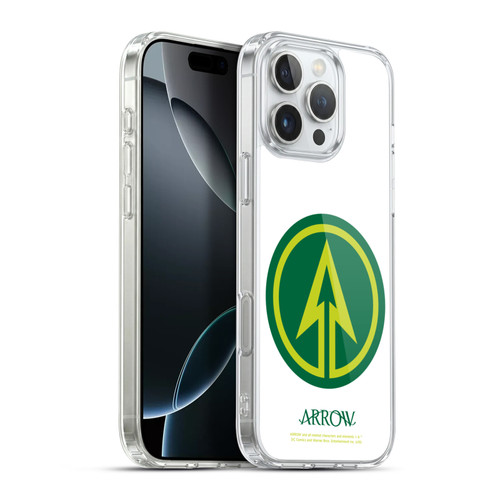 Arrow TV Series Graphics Logo Soft Gel Case for Apple iPhone 16 Pro Max & MagSafe