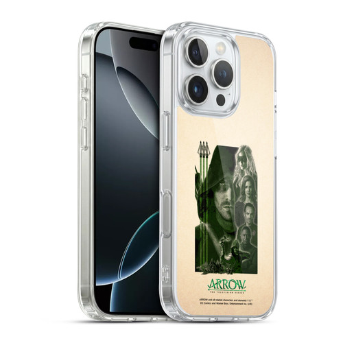 Arrow TV Series Graphics Team Soft Gel Case for Apple iPhone 16 Pro & MagSafe