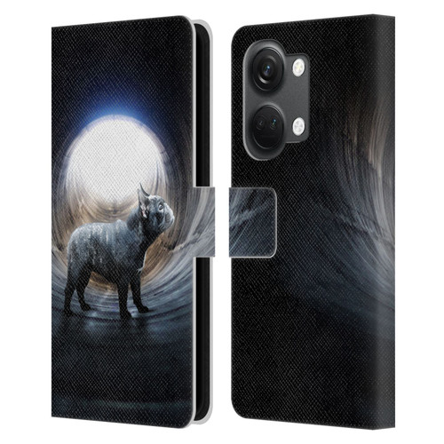 Klaudia Senator French Bulldog Lost Leather Book Wallet Case Cover For OnePlus Nord 3 5G