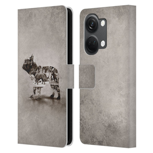 Klaudia Senator French Bulldog Vintage Leather Book Wallet Case Cover For OnePlus Nord 3 5G