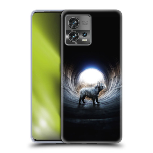 Klaudia Senator French Bulldog Lost Soft Gel Case for Motorola Moto Edge 30 Fusion