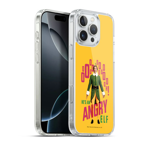 Elf Movie Graphics 2 Angry Elf Soft Gel Case for Apple iPhone 16 Pro Max & MagSafe