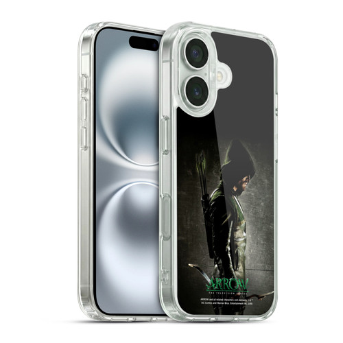 Arrow TV Series Posters In The Shadows Soft Gel Case for Apple iPhone 16 & MagSafe
