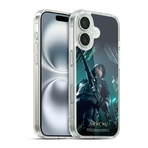 Arrow TV Series Posters Season 5 Soft Gel Case for Apple iPhone 16 & MagSafe