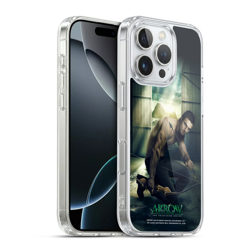 Arrow TV Series Posters Oliver Queen 2 Soft Gel Case for Apple iPhone 16 Pro & MagSafe