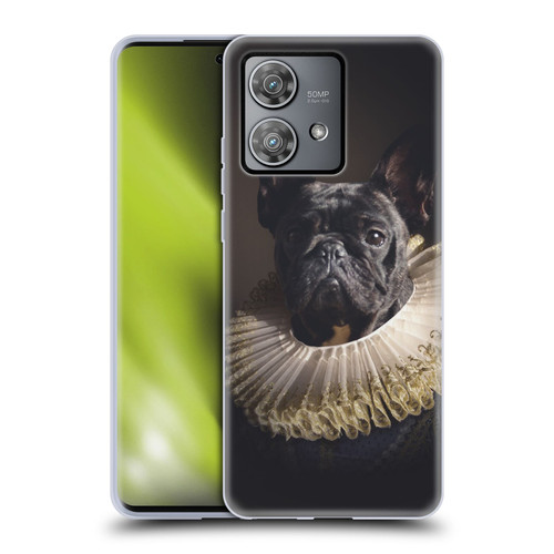 Klaudia Senator French Bulldog 2 King Soft Gel Case for Motorola Edge 40 Neo 5G