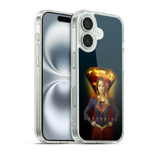 Supergirl TV Series Key Art Kara Danvers Soft Gel Case for Apple iPhone 16 & MagSafe