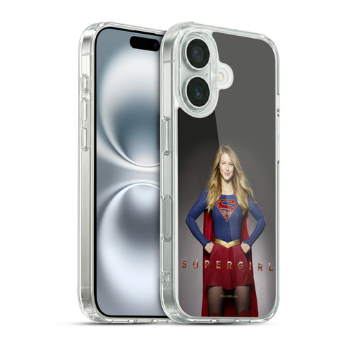 Supergirl TV Series Key Art Kara Zor-El Soft Gel Case for Apple iPhone 16 & MagSafe