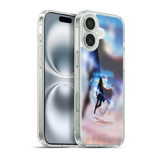 Supergirl TV Series Key Art Poster Soft Gel Case for Apple iPhone 16 Plus & MagSafe