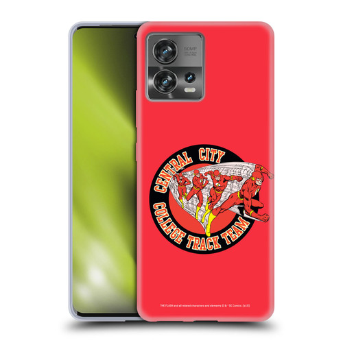 The Flash DC Comics Fast Fashion Central City Soft Gel Case for Motorola Moto Edge 30 Fusion
