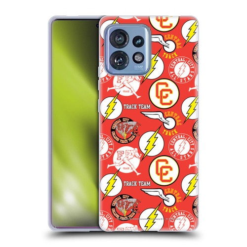 The Flash DC Comics Fast Fashion Pattern Soft Gel Case for Motorola Moto Edge 40 Pro