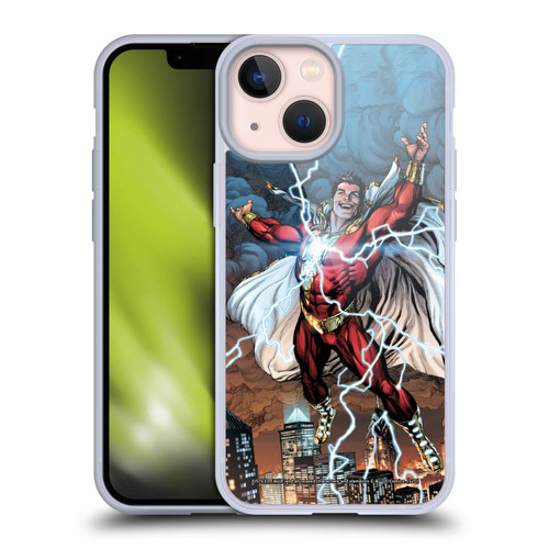 Justice League DC Comics Shazam Comic Book Art Issue #1 Variant 2019 Soft Gel Case for Apple iPhone 13 Mini