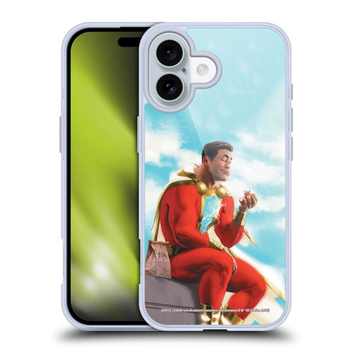 Justice League DC Comics Shazam Comic Book Art Issue #9 Variant 2019 Soft Gel Case for Apple iPhone 16