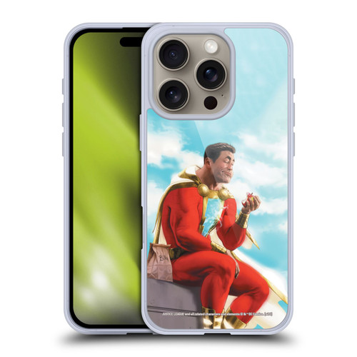 Justice League DC Comics Shazam Comic Book Art Issue #9 Variant 2019 Soft Gel Case for Apple iPhone 16 Pro