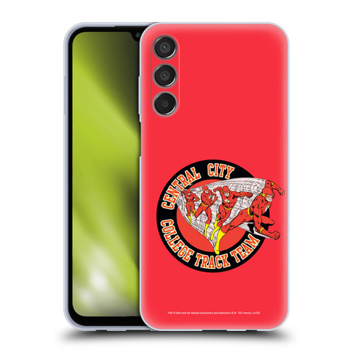 The Flash DC Comics Fast Fashion Central City Soft Gel Case for Samsung Galaxy M15/F15 5G