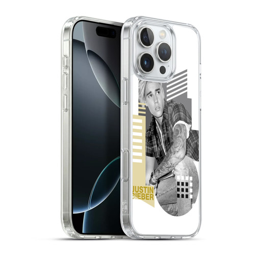 Justin Bieber Purpose B&w Calendar Geometric Collage Soft Gel Case for Apple iPhone 16 Pro Max & MagSafe