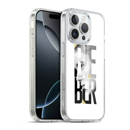 Justin Bieber Purpose B&w Mirror Calendar Text Soft Gel Case for Apple iPhone 16 Pro & MagSafe
