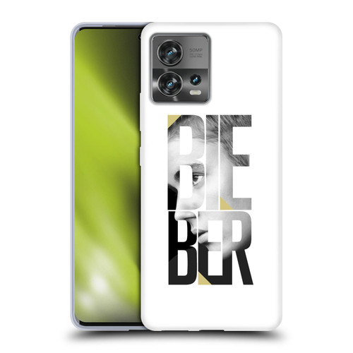 Justin Bieber Purpose B&w Mirror Calendar Text Soft Gel Case for Motorola Moto Edge 30 Fusion