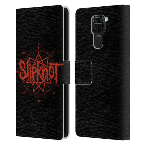 Slipknot Key Art Logo Leather Book Wallet Case Cover For Xiaomi Redmi Note 9 / Redmi 10X 4G
