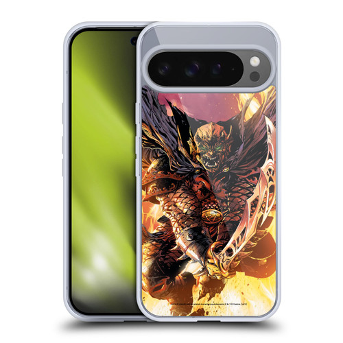 Justice League DC Comics Dark Comic Art Etrigan Demon Knights Soft Gel Case for Google Pixel 9 Pro XL
