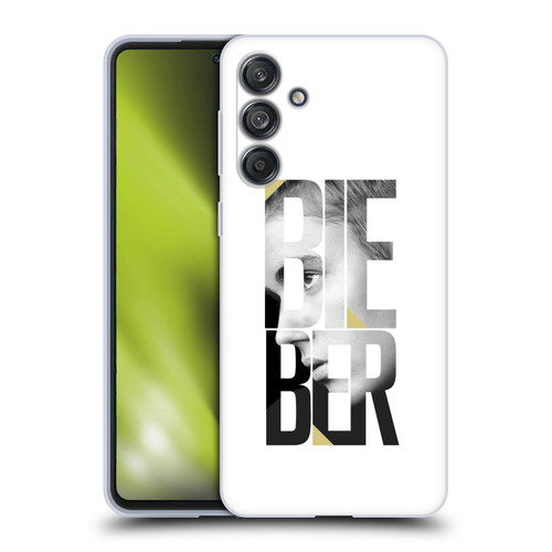 Justin Bieber Purpose B&w Mirror Calendar Text Soft Gel Case for Samsung Galaxy M55 5G