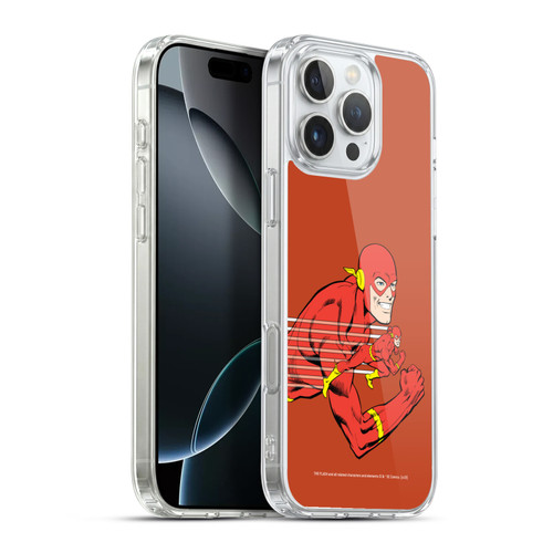 The Flash DC Comics Vintage Double Soft Gel Case for Apple iPhone 16 Pro Max & MagSafe