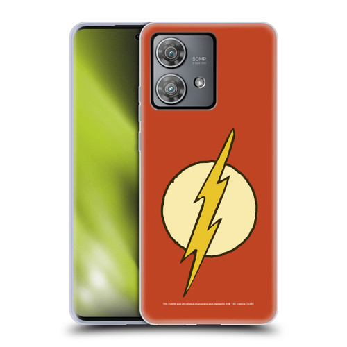 The Flash DC Comics Vintage Logo Soft Gel Case for Motorola Edge 40 Neo 5G