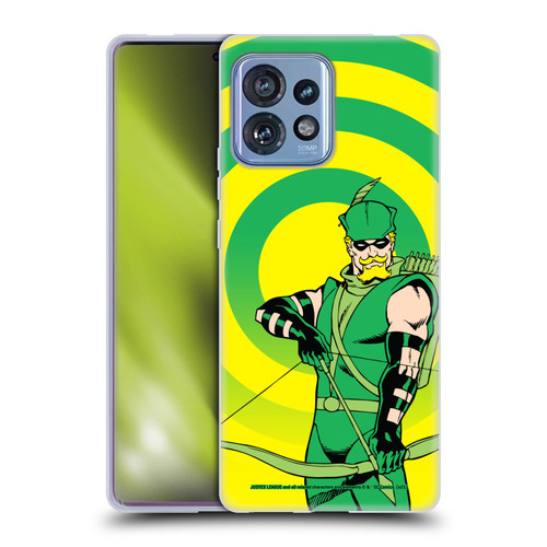 Justice League DC Comics Green Arrow Comic Art Classic Soft Gel Case for Motorola Moto Edge 40 Pro