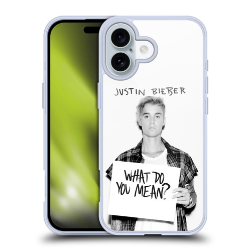 Justin Bieber Purpose What Do You Mean Photo Soft Gel Case for Apple iPhone 16