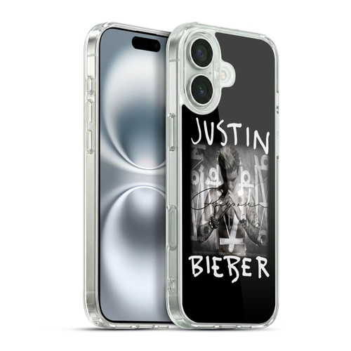 Justin Bieber Purpose Album Cover Soft Gel Case for Apple iPhone 16 Plus & MagSafe