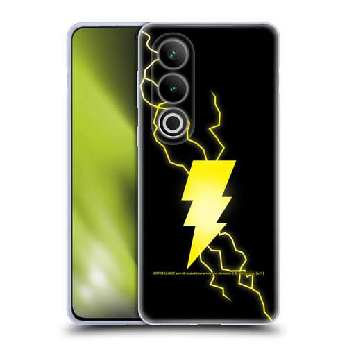 Justice League DC Comics Shazam Black Adam Classic Logo Soft Gel Case for OPPO OnePlus Ace 3V 5G