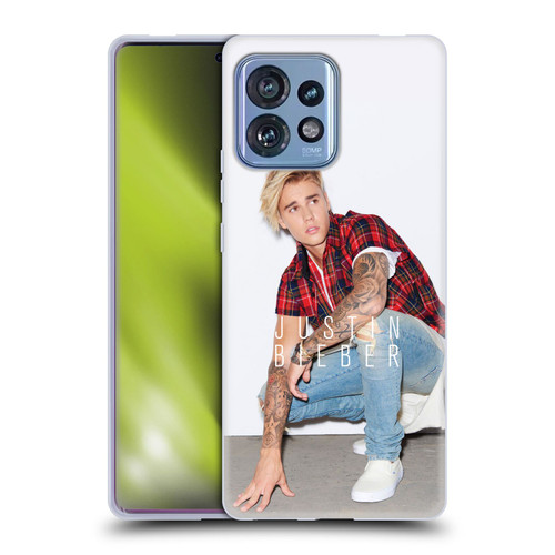 Justin Bieber Purpose Calendar Photo Soft Gel Case for Motorola Moto Edge 40 Pro