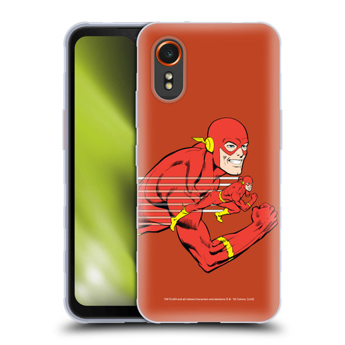 The Flash DC Comics Vintage Double Soft Gel Case for Samsung Galaxy Xcover7 5G
