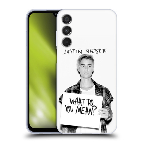Justin Bieber Purpose What Do You Mean Photo Soft Gel Case for Samsung Galaxy M15/F15 5G