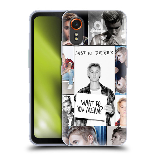Justin Bieber Purpose Grid Poster Soft Gel Case for Samsung Galaxy Xcover7 5G