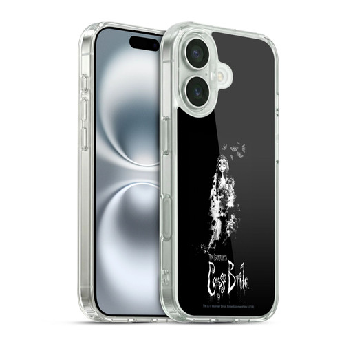 Corpse Bride Key Art Emily Splatters Soft Gel Case for Apple iPhone 16 & MagSafe
