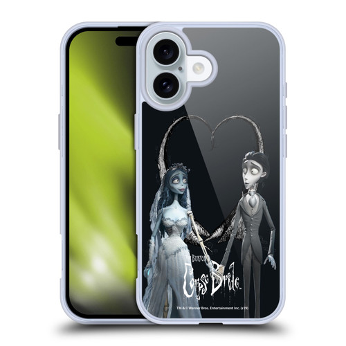 Corpse Bride Key Art Holding Hands Soft Gel Case for Apple iPhone 16 & MagSafe