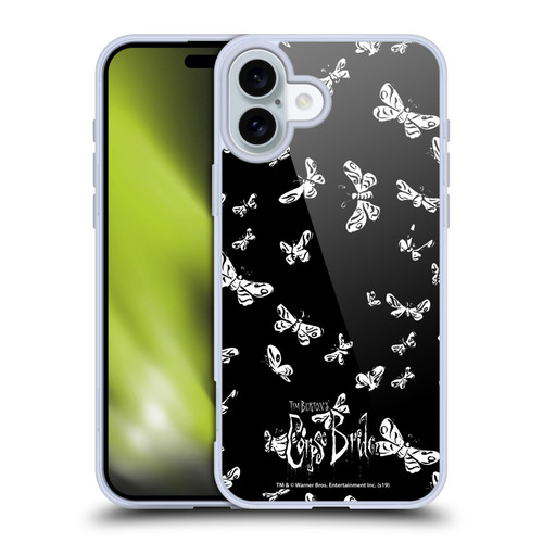 Corpse Bride Key Art Moth Soft Gel Case for Apple iPhone 16 Plus & MagSafe