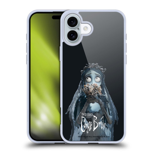 Corpse Bride Key Art Flower Soft Gel Case for Apple iPhone 16 Plus