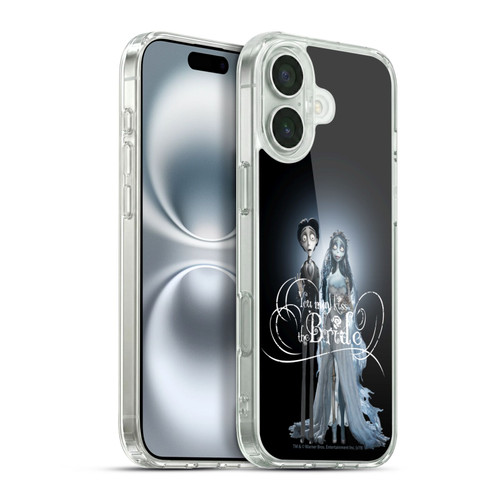 Corpse Bride Key Art Victor And Emily Soft Gel Case for Apple iPhone 16 Plus & MagSafe