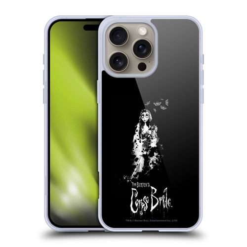 Corpse Bride Key Art Emily Splatters Soft Gel Case for Apple iPhone 16 Pro Max & MagSafe