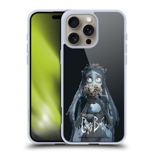 Corpse Bride Key Art Flower Soft Gel Case for Apple iPhone 16 Pro Max & MagSafe