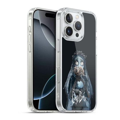 Corpse Bride Key Art Flower Soft Gel Case for Apple iPhone 16 Pro & MagSafe