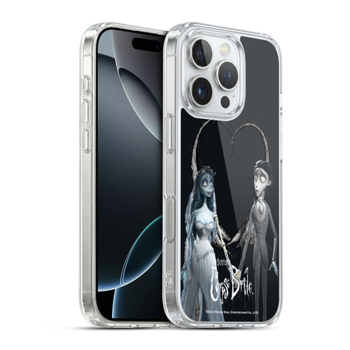 Corpse Bride Key Art Holding Hands Soft Gel Case for Apple iPhone 16 Pro & MagSafe