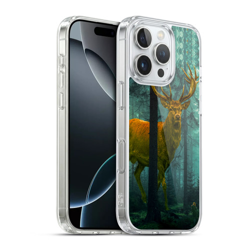 Dave Loblaw Animals Giant Forest Deer Soft Gel Case for Apple iPhone 16 Pro & MagSafe