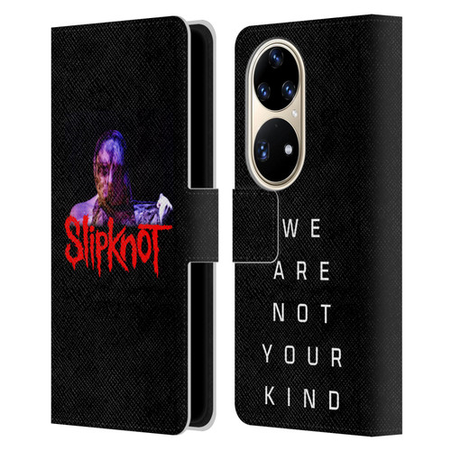 Slipknot We Are Not Your Kind Unsainted Leather Book Wallet Case Cover For Huawei P50 Pro