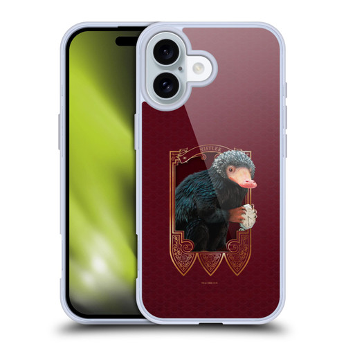 Fantastic Beasts And Where To Find Them Beasts Niffler Soft Gel Case for Apple iPhone 16