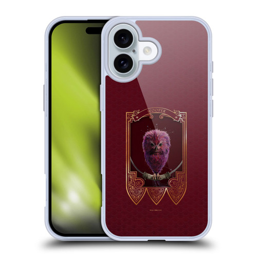 Fantastic Beasts And Where To Find Them Beasts Wooper Soft Gel Case for Apple iPhone 16