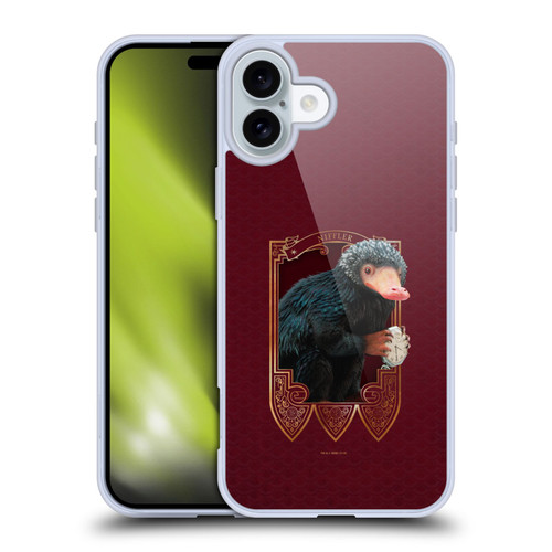 Fantastic Beasts And Where To Find Them Beasts Niffler Soft Gel Case for Apple iPhone 16 Plus