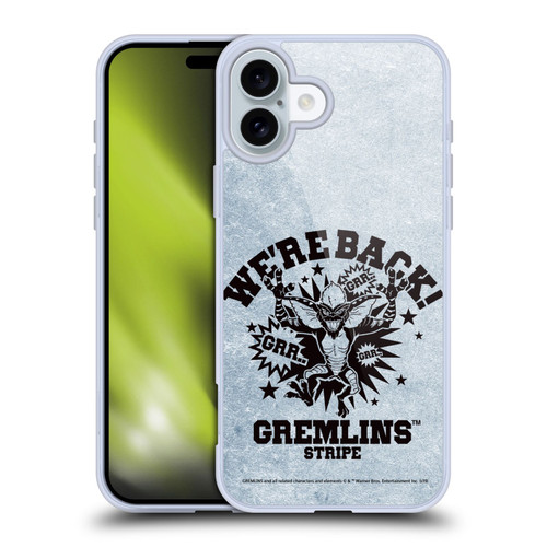 Gremlins Graphics Distressed Look Soft Gel Case for Apple iPhone 16 Plus & MagSafe